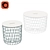 Kvistbro Table: White & Turquoise - 44cm/61cm, 42cm 3D model small image 1