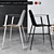 Sophisticated Armrested Marguerite Chair 3D model small image 2