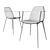 Sophisticated Armrested Marguerite Chair 3D model small image 3