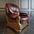 Elegant Belgian Chair: Furniture Danko 3D model small image 1