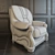 Elegant Belgian Chair: Furniture Danko 3D model small image 2