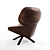 Elegant Patricia Urquiola Armchair 3D model small image 2