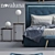 Luxurious Prince Bed by Novaluna 3D model small image 2