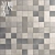 Versatile 3-Pattern Tile Set 3D model small image 3