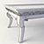 Bernhardt Villa Medici Coffee Table (355-022) - Classical Elegance for Your Living Space 3D model small image 3