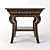 Elegant Bernhardt Villa Medici Table 3D model small image 2