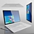 Ultra-Sleek Surface Book 13 3D model small image 1