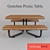 Gretchen Picnic Table: Stylish and Functional 3D model small image 1