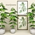 Marijuana Plant: Pot in a Picture 3D model small image 1