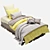 Sunshine Kids Bed Set 3D model small image 1