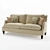 Elegant Fairfield Sofa - Classic Comfort 3D model small image 1