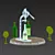 Elevated Vintners Wine Opener 3D model small image 3