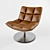 Dutchbone Lounge Chair: Stylish & Comfortable 3D model small image 1