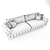 Philipp Selva Chrysler Sofa 3D model small image 3