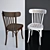 Title: Vintage Viennese Chair: Restored Replica 3D model small image 2