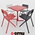 MIAspiring: Simplistic & Intriguing Furniture 3D model small image 1
