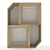 Italian Style Assym Cabinet | Unique & Elegant 3D model small image 2