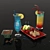 Sips & Nibbles Combo 3D model small image 1