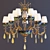 KOLARZ Smeralda Chandelier: Timeless Elegance 3D model small image 1