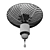 Elegant Masiero Nuare Pendant Light 3D model small image 3