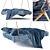Hanging Bed: Perfect for Any Space 3D model small image 1