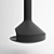 Sleek Ergofocus Fireplace 3D model small image 2