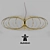 Sleek Spider Flying Light 3D model small image 1