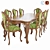 Elegant Dining Set by Wenzhou Aolier 3D model small image 1
