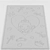 Pretty in Pink: Theko Maui 4133 Rug 3D model small image 2