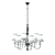 Garda Chrome Ceiling Lamp 3D model small image 1