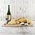 Cheese & Wine Delight 3D model small image 1