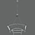 Elegant Crystal Chandelier 3D model small image 3