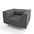  Modern Armchair by Haworth q_bic 3D model small image 2