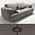 Bosc Duffle 2-Seater Sofa 3D model small image 2