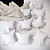 12-Piece Assorted Decorative Pillows 3D model small image 3