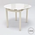 Convertible Glass Dining Table 3D model small image 3