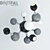 Elegant Atomic Sconce: Illuminate Your Space 3D model small image 1