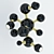 Elegant Atomic Sconce: Illuminate Your Space 3D model small image 2