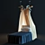 Elegant Canopy Bed 3D model small image 1