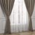 Classic Elegance: Timeless Curtains 3D model small image 2