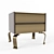 Luxury Bedside Table: Promemoria SUMO 3D model small image 1