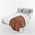 Ikea BRUSALI Bed: Stylish, Comfortable, and Spacious 3D model small image 1