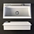 Slim Starck K Washbasin: Elegant and Functional 3D model small image 2