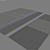 Versatile Paving Slabs & Curb 3D model small image 3