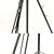 Elegant Mariano Fortuny Lamp 3D model small image 3