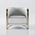 Luxury Versace Home Herald Chair 3D model small image 2