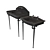 Elegant Devon&Devon Console & Tap Set 3D model small image 3