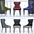 Elegant Home Set: Boutique Table, Guinea Chair, Console, Dervent Chandelier, Ovington Floor Lamp, Urban Wetlands at 3D model small image 3