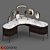 NATEVO KARA: Italian Elegance for Vanity 3D model small image 1