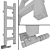 Terma Easy One: Space-Saving Towel Warmer 3D model small image 3